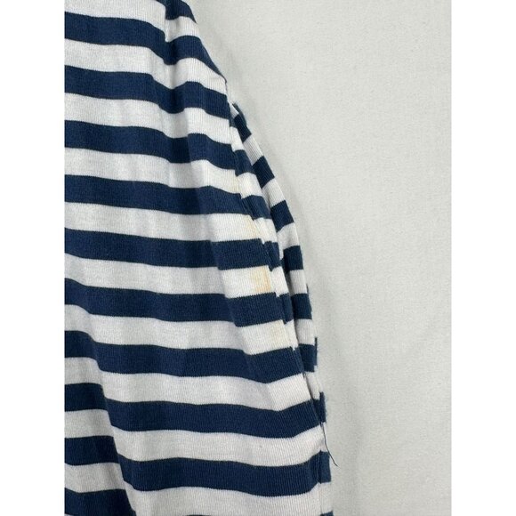 New Matilda Jane Striped "In Town" Jumpsuit size Medium AS IS Blue/White - Picture 5 of 9